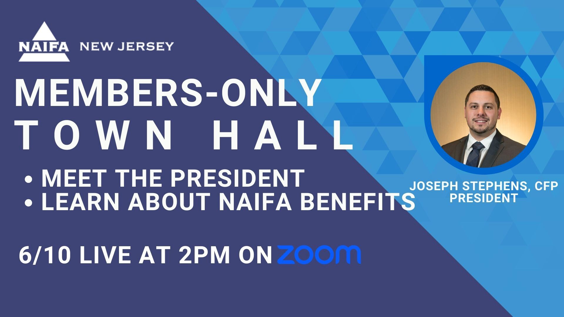 Town Hall June NJ President 2026